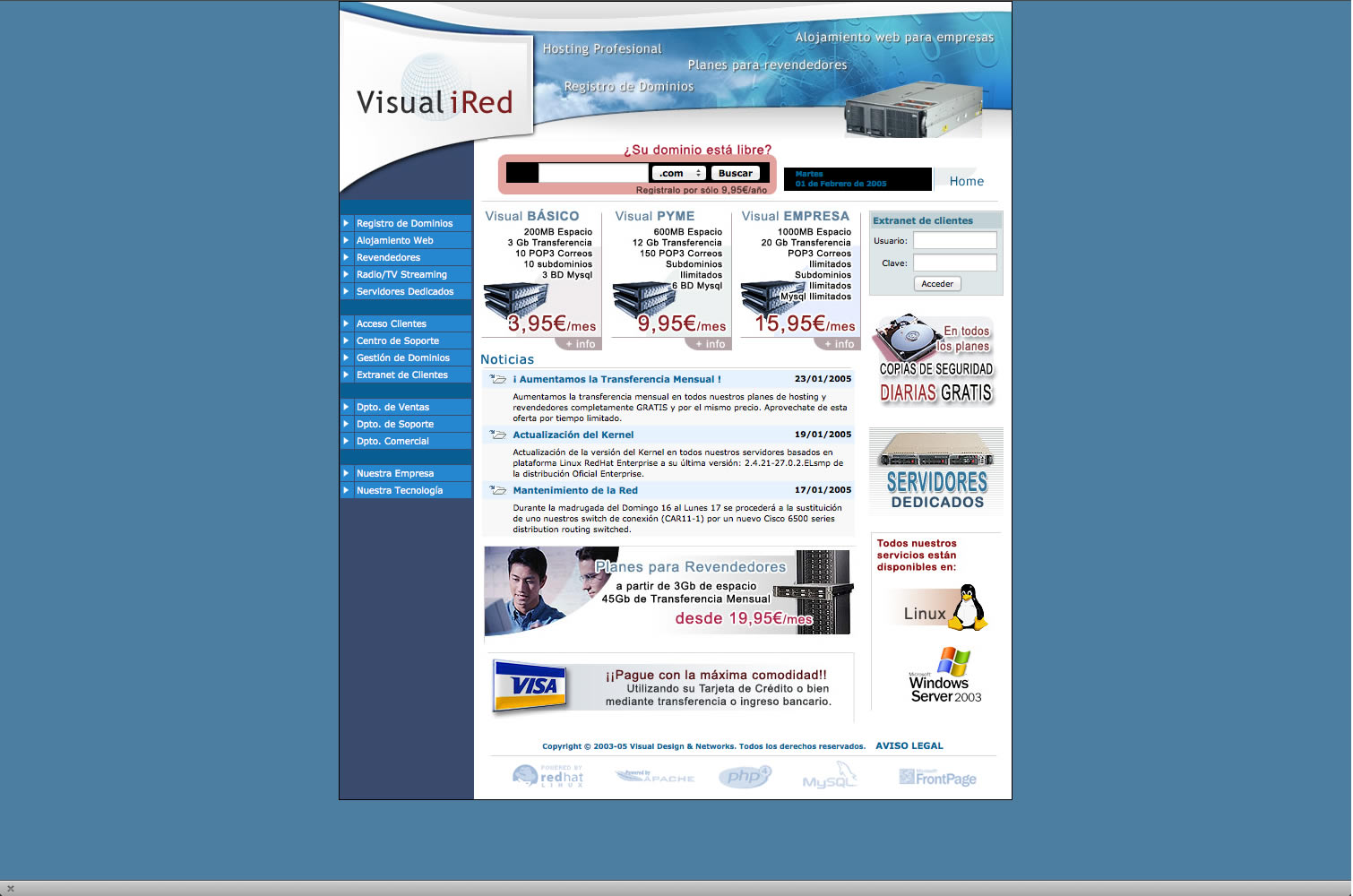 Web 2003