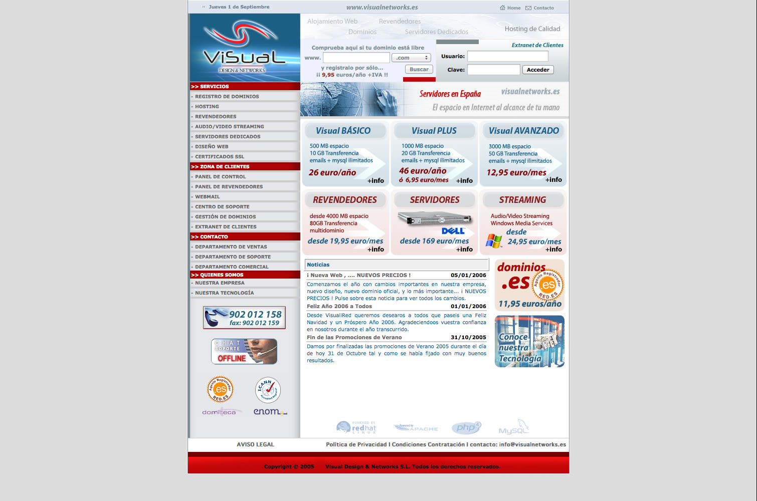 Web 2005