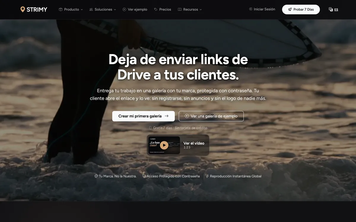 Portada de strimy.pro