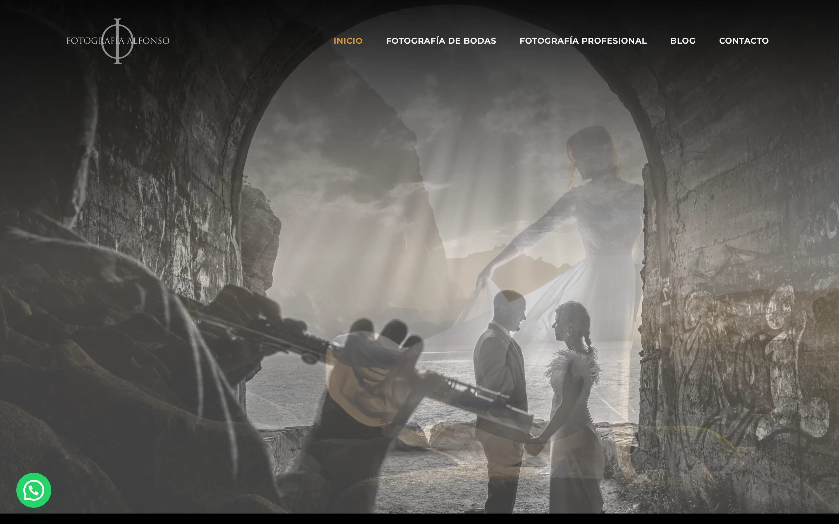 Diseño web de Fotografía Alfonso creado por VisualTec HOST